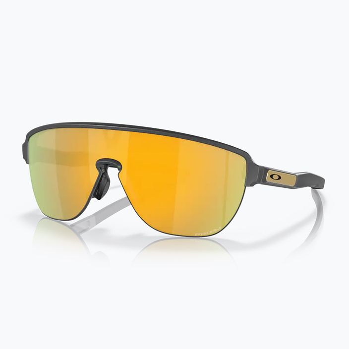 Oakley Corridor Sonnenbrille aus mattem Kohlenstoff/Iridium 6