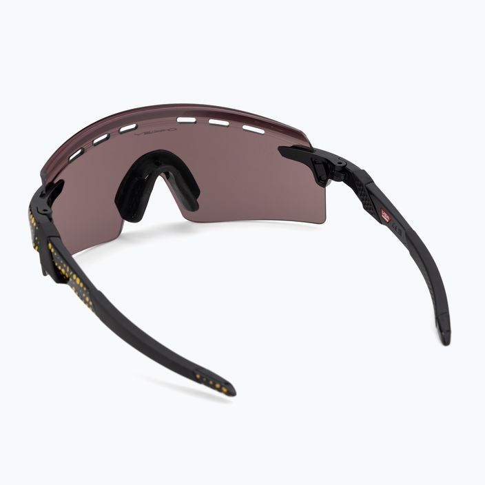 Oakley Encoder Strike 2024 Tour De France schwarz Tinte / prizm Straße schwarz Sonnenbrille 2