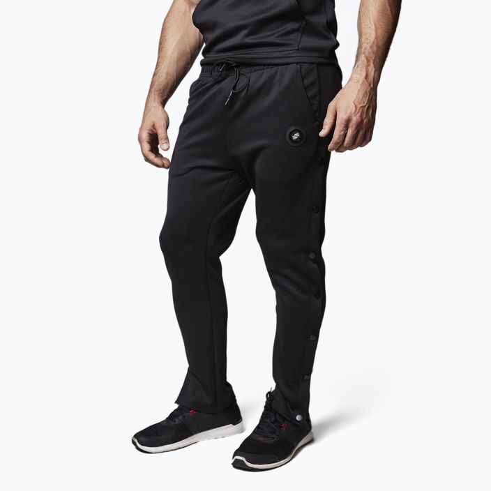 Herren STRONG ID Jogginghose mit geteilten Beinen schwarz Z2B00261