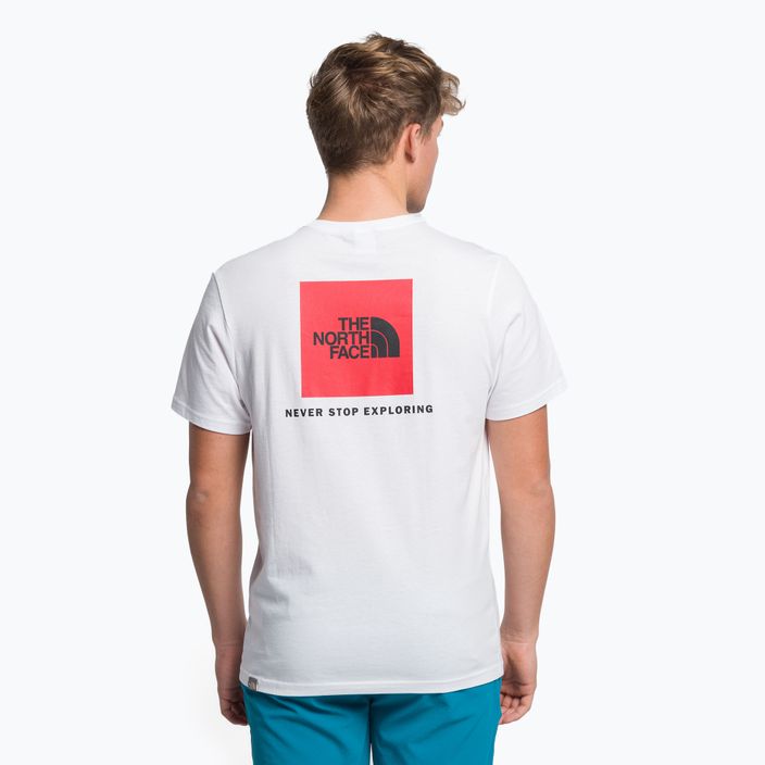 The North Face Redbox Herren-Trekking-T-Shirt weiß NF0A2TX2FN41 4