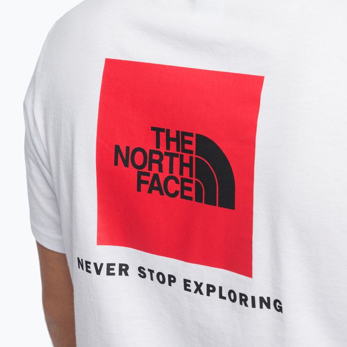 The North Face Redbox Herren-Trekking-T-Shirt weiß NF0A2TX2FN41 6