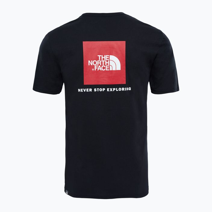 Herren-Trekking-T-Shirt The North Face Redbox schwarz NF0A2TX2JK31 8