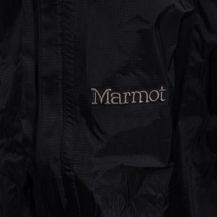 Marmot PreCip Eco Full Zip Herren Regenhose schwarz 41530 6