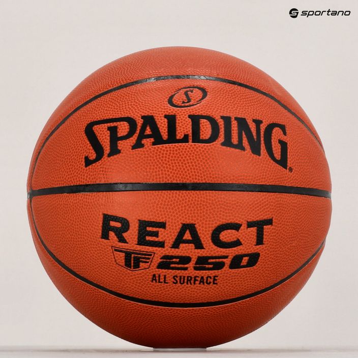 Spalding TF-250 React Basketball orange 76802Z 6