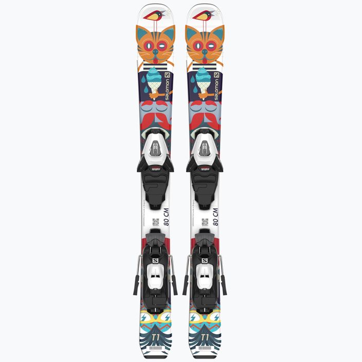 Ski Kinder Salomon T1 XS + C5 bunt L48911 9