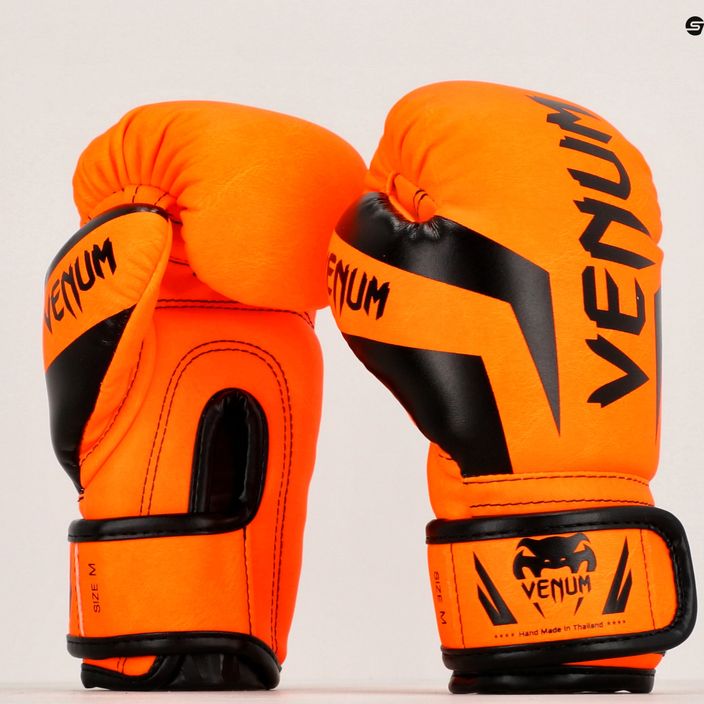 Venum Elite Boxing fluo orange Kinder Boxhandschuhe 9