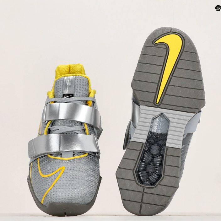 Nike Romaleos 4 Gewichtheben Schuhe wolfsgrau/aufhellend/blk met silber 8