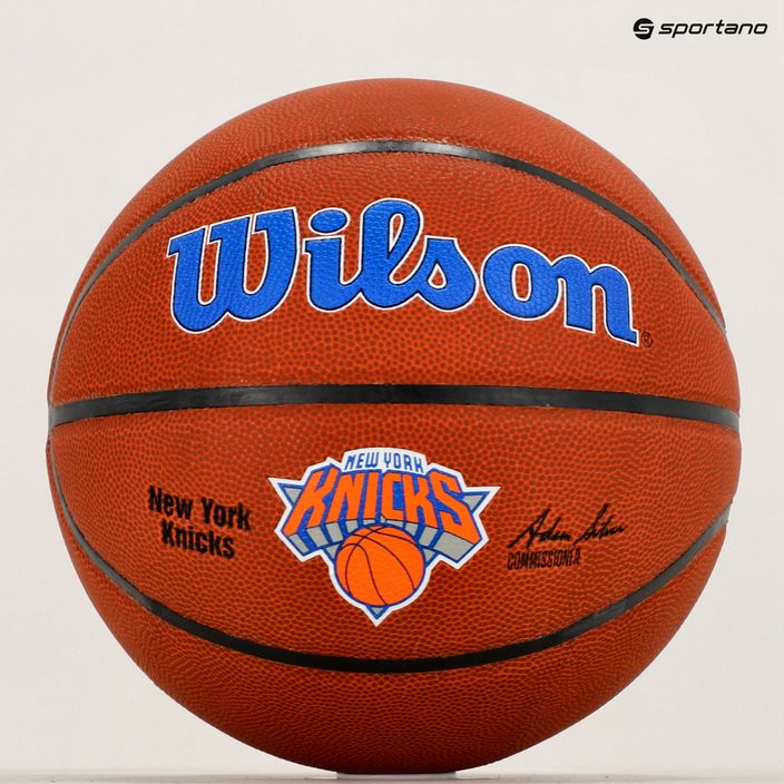 Wilson NBA Team Alliance New York Knicks Basketball braun WTB3100XBNYK 6