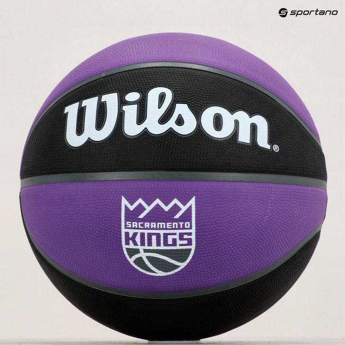Wilson NBA Team Tribute Sacramento Kings Basketball lila WTB1300XBSAC 5
