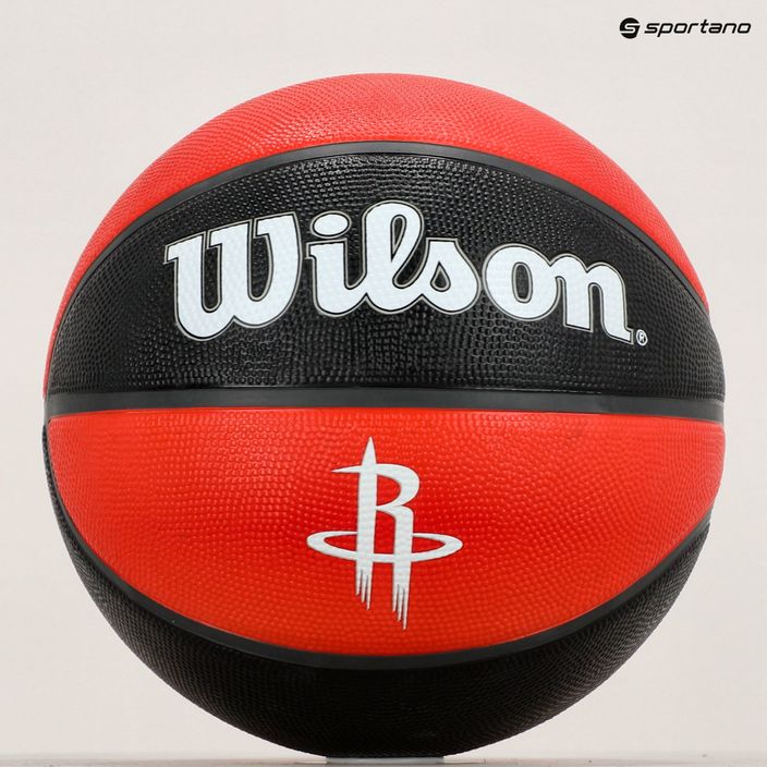 Wilson NBA Team Tribute Houston Rockets Basketball kastanienbraun WTB1300XBHOU 6