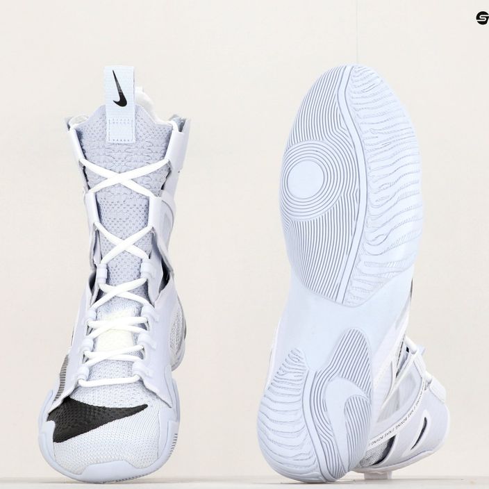 Nike Hyperko 2 Weiß/Schwarz/Fußball Grau Boxschuhe 12