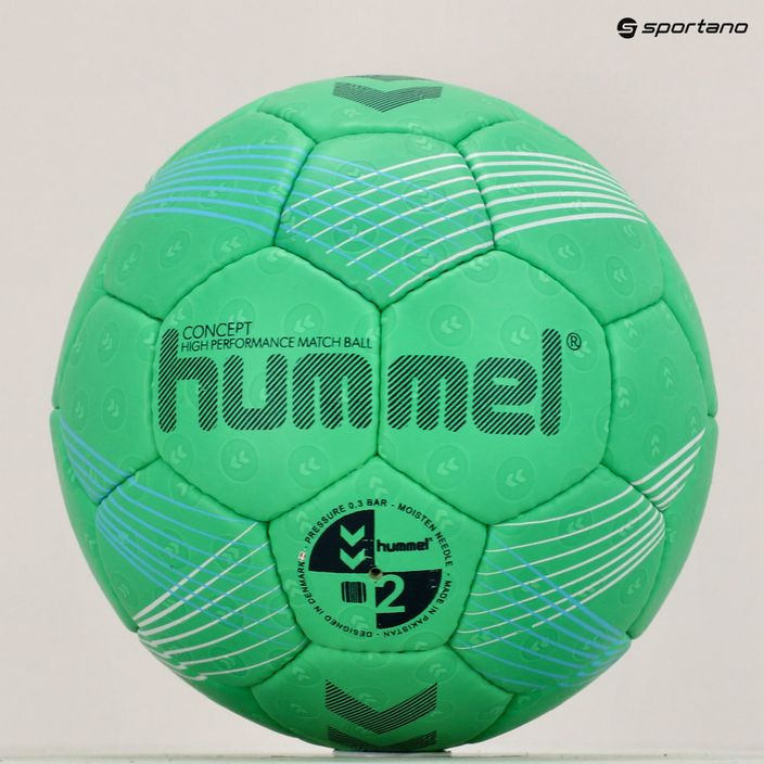 Hummel Concept HB Handball grün/blau/weiß Größe 2 5