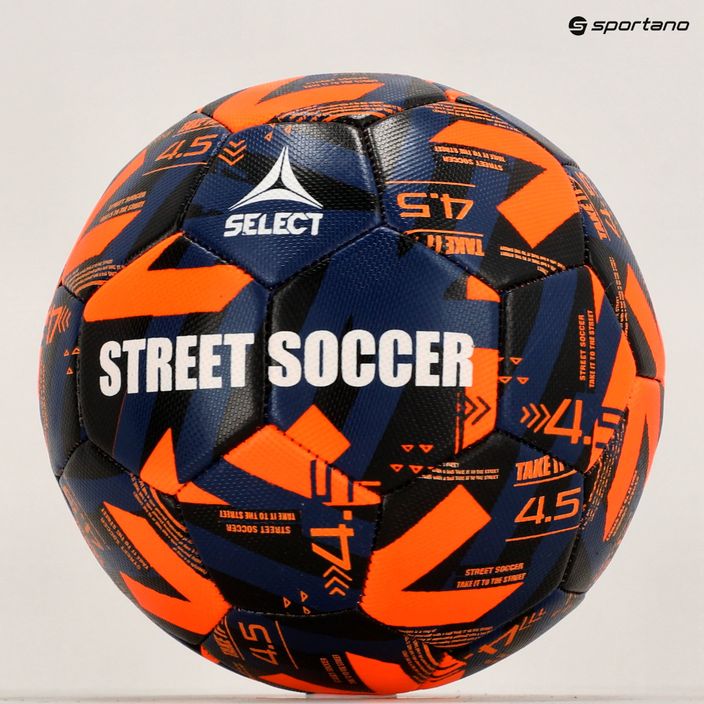 SELECT Street Soccer Ball v23 orange Größe 4.5 4