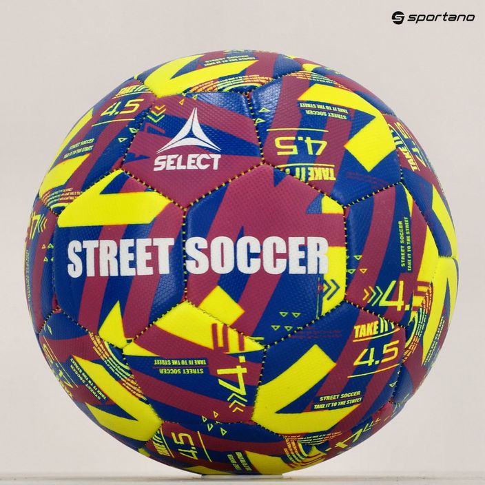 SELECT Street Soccer Ball v23 gelb Größe 4.5 5