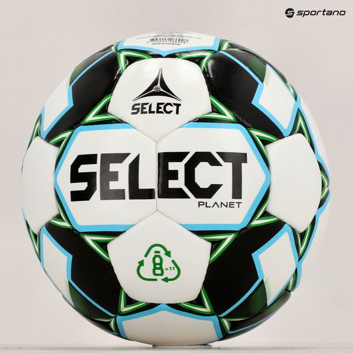 Select Planet Fußball weiß und grün 110040-5 5