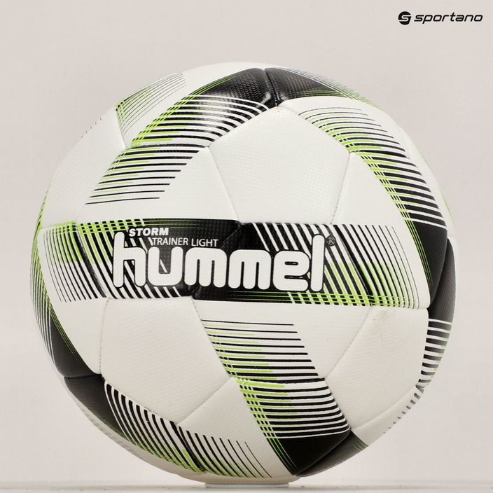 Hummel Storm Trainer Licht FB Fußball weiß/schwarz/grün Größe 4 6