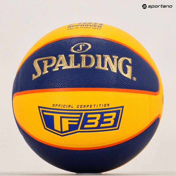 Spalding Basketball TF-33 Gold gelb 76862Z 5