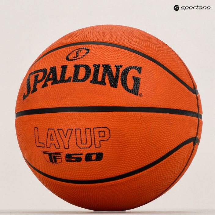 Spalding TF-50 Layup Basketball orange 84332Z 5