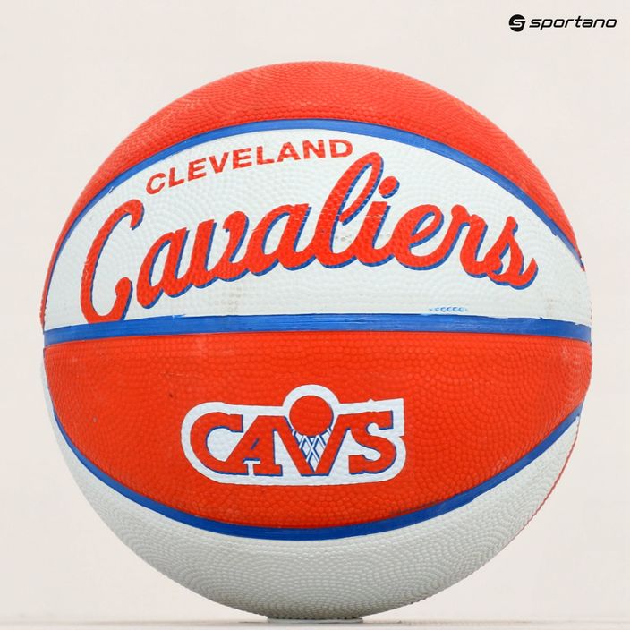 Wilson NBA Team Retro Mini Cleveland Cavaliers Basketball rot WTB3200XBCLE 5