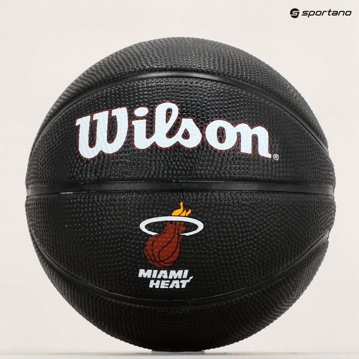 Wilson NBA Tribute Mini Miami Heat Basketball WZ4017607XB3 Größe 3 9