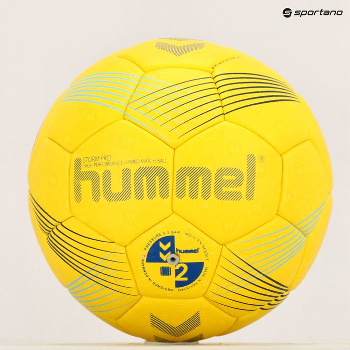 Hummel Strom Pro HB Handball gelb/blau/marine Größe 2 11