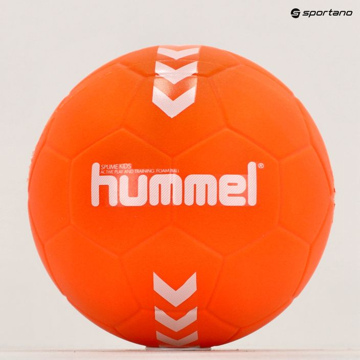Hummel Spume Kinder Handball orange/weiß Größe 0 5
