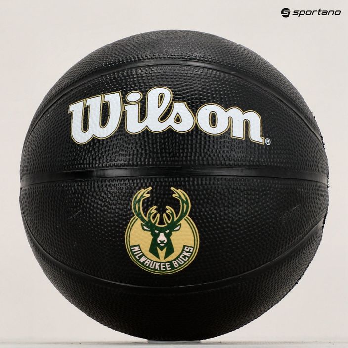 Wilson NBA Team Tribute Mini Milwaukee Bucks Basketball WZ4017606XB3 Größe 3 9