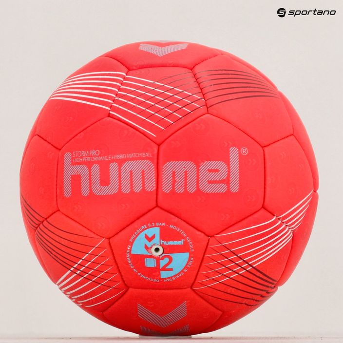 Hummel Strom Pro HB Handball rot/blau/weiß Größe 2 5