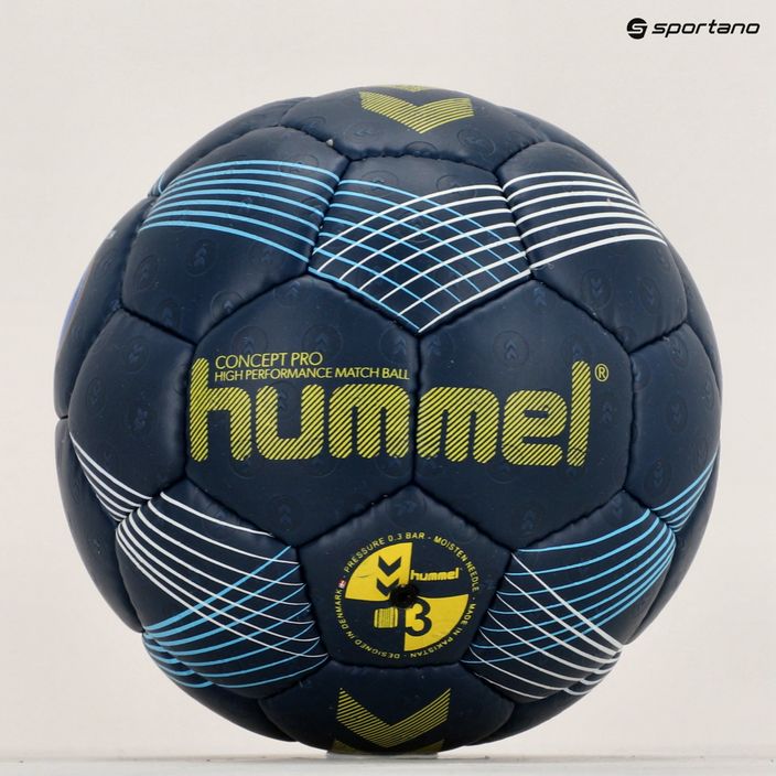 Hummel Concept Pro HB Handball marine/gelb Größe 3 5