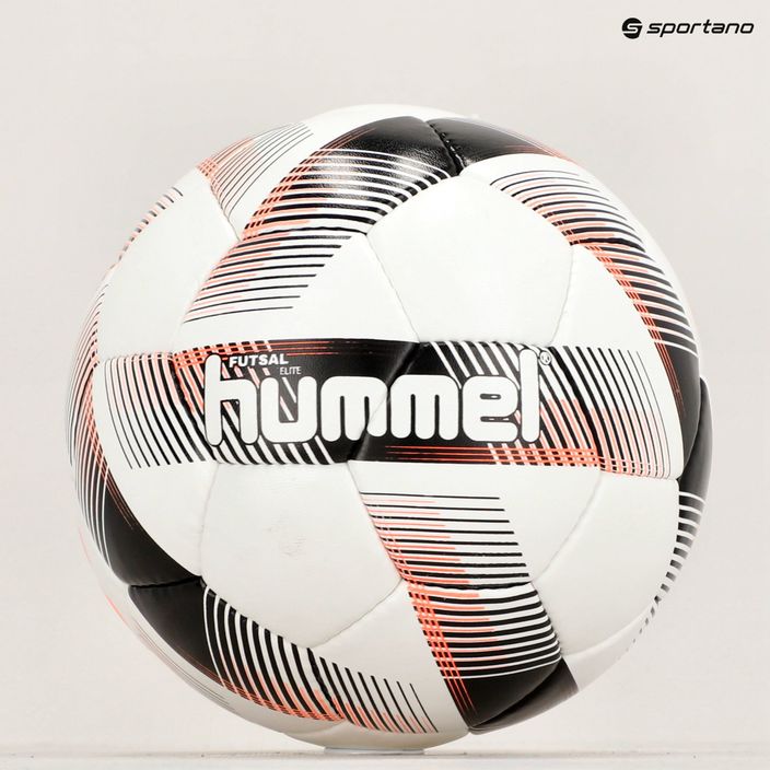 Hummel Futsal Elite FB Fußball weiß/schwarz/rot Größe 4 5