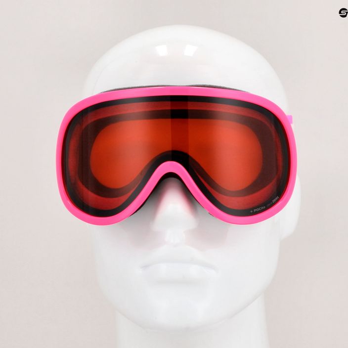 Skibrille für Kinder POC POCito Retina fluorescent pink 10