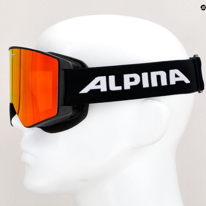 Skibrille Alpina Narkoja Q-Lite black/orange 5