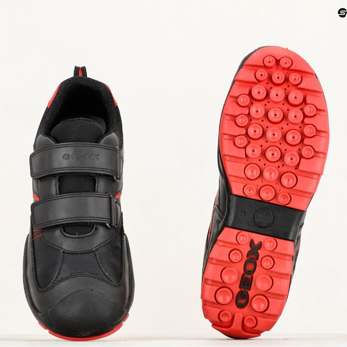 Geox New Savage Junior Schuhe schwarz/rot 15