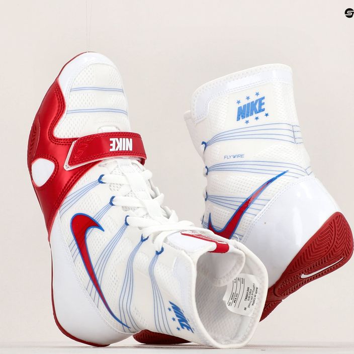 Nike Hyperko MP weiß/varsity rot Boxen Schuhe 8