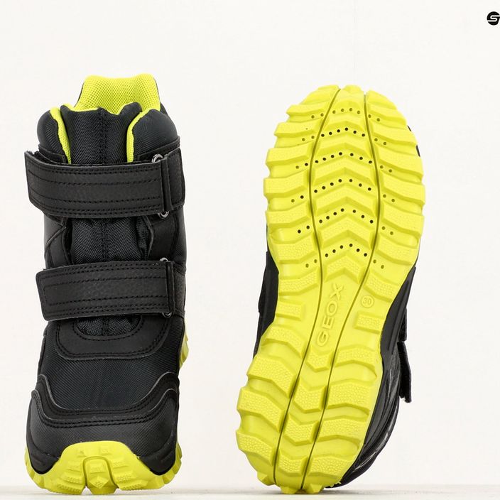 Geox Himalaya Abx Junior Schuhe schwarz/hellgrün 15