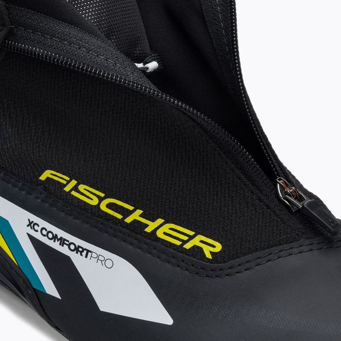 Langlauf-Skischuhe Fischer XC Comfort Pro schwarz-gelb S292 10