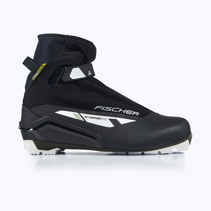 Fischer XC Comfort Pro schwarz/weiss/gelb Langlauf-Skischuhe 8