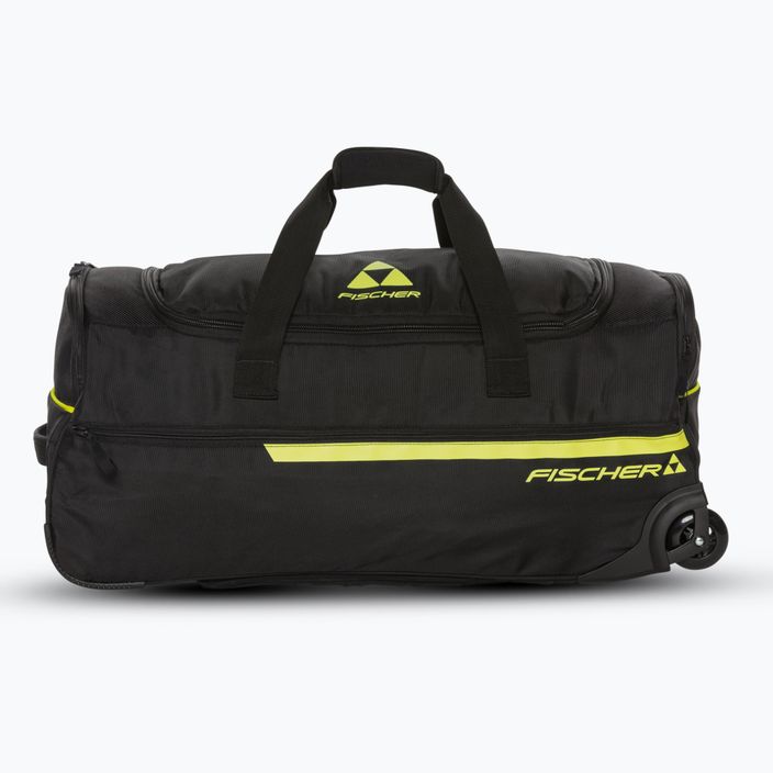 Fischer Team Sportduffel 100L Reisetasche schwarz/gelb