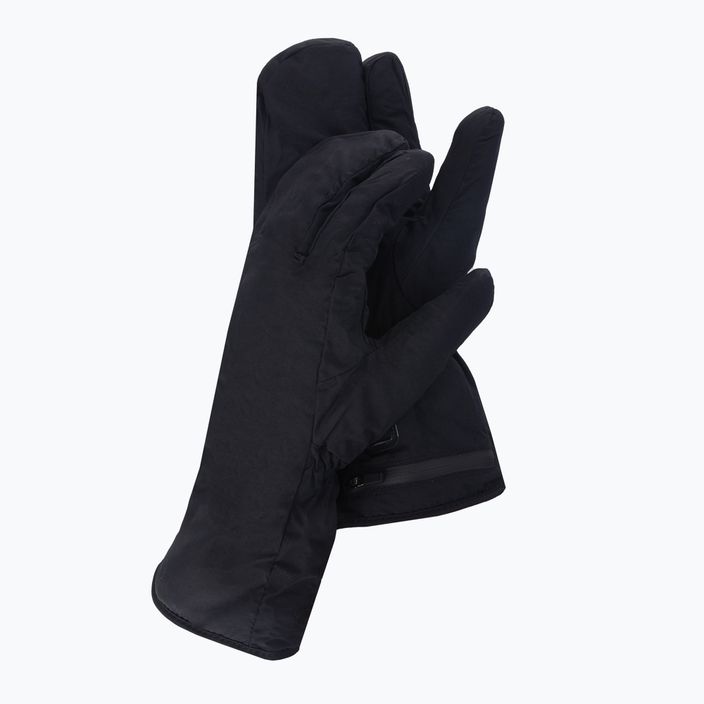 Beheizbare Skihandschuhe Lenz Heat Glove 8. Finger Cap Lobster schwarz-gelb 127 2