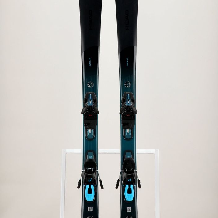 Damen Ski Alpin HEAD e-super Joy SW SLR Joy Pro + Joy 11 schwarz/blau 7