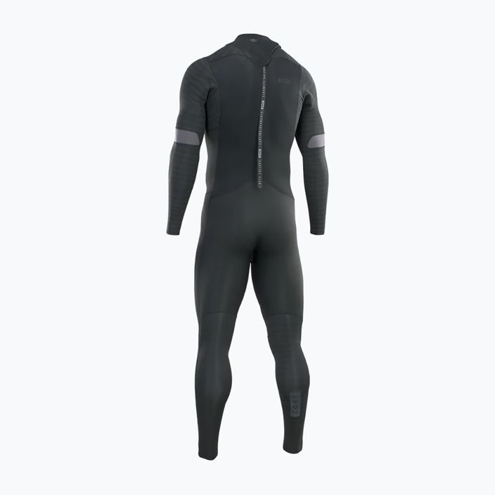 Schaumstoff für das Schwimmen Herren ION Seek Core 5/4 Back Zip black 2