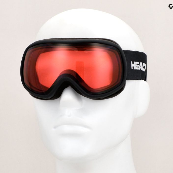 HEAD Ninja Kinder Skibrille rot/schwarz 6
