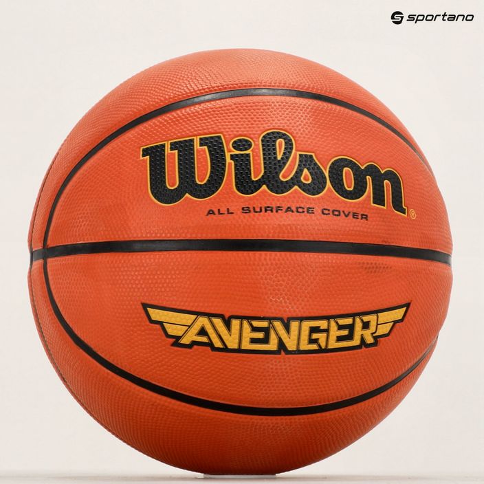 Wilson Avenger 295 orange Basketball Größe 7 7