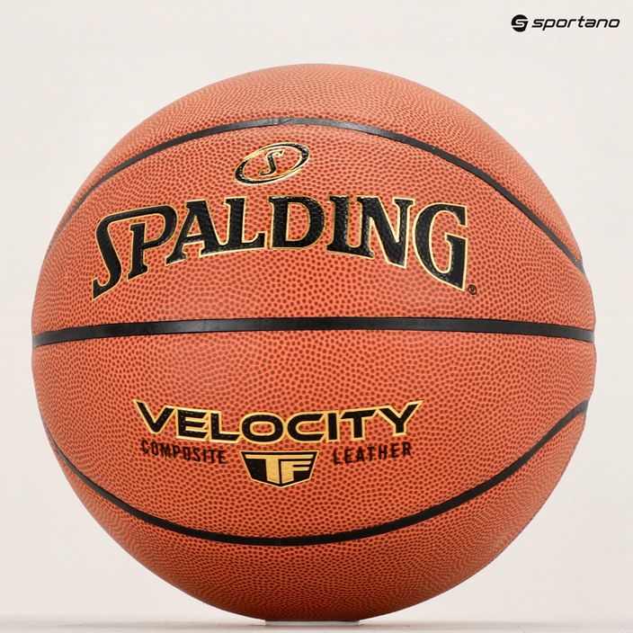 Spalding Velocity Orange Ball Größe 7 5