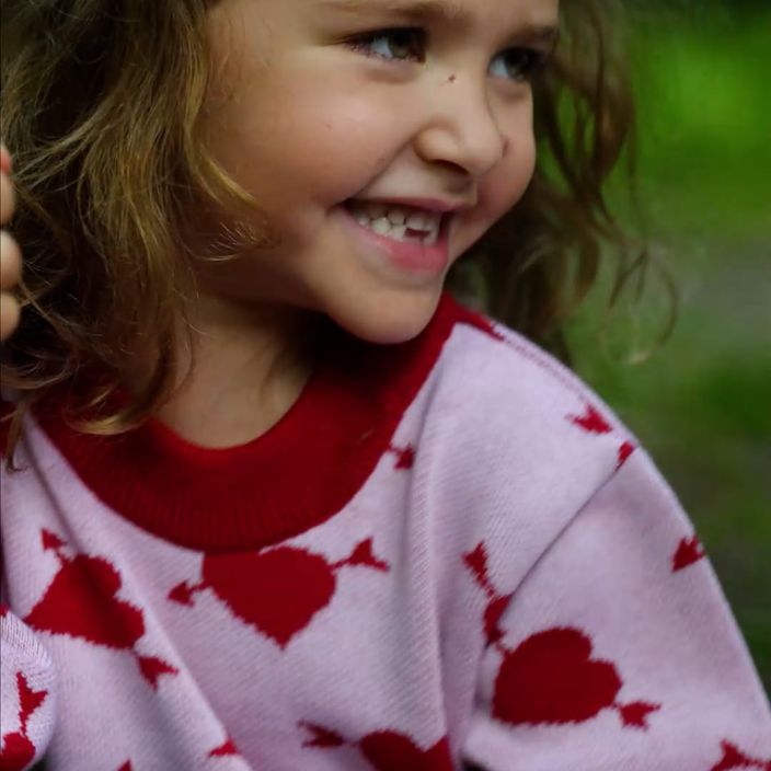 KID STORY Merino-Pullover mit Herz für Kinder 9