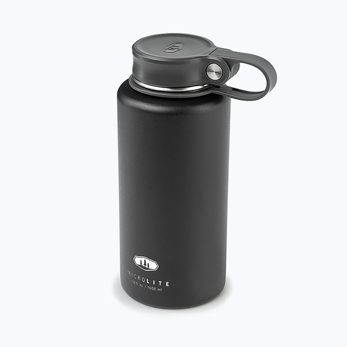 Thermosflasche GSI Outdoors Microlite 1000 Twist 1000 ml black