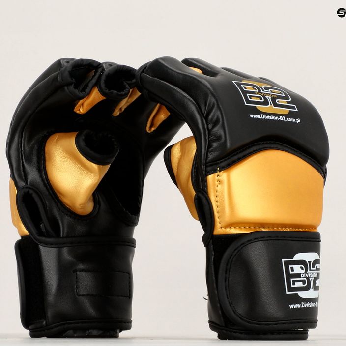 Grappling-Handschuhe für MMA Division B-2 schwarz DIV-MMA04 6