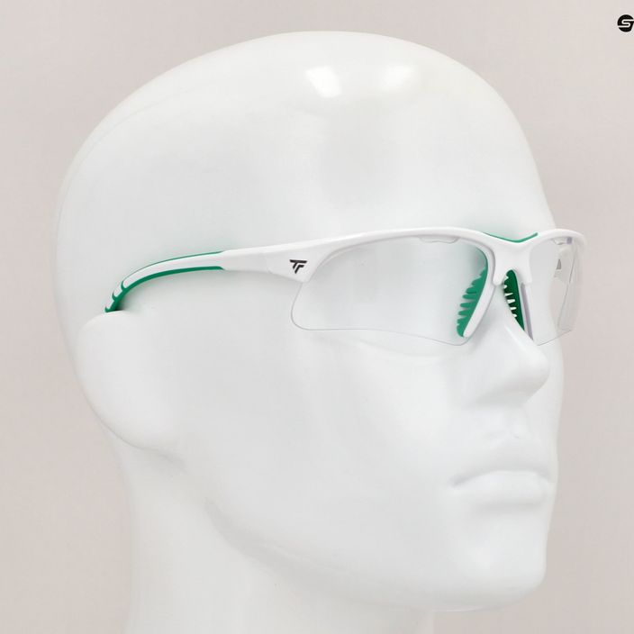 Tecnifibre Squash-Schutzbrille weiß und grün 54SQGLWH21 7