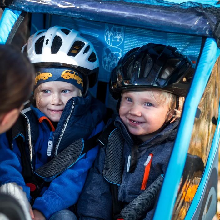 Thule Coaster XT Fahrradanhänger+Kinderwagen zweisitzig grün 10101820 8