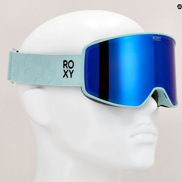 Snowboardbrille für Frauen ROXY Storm 2021 fair aqua/ml blue 8